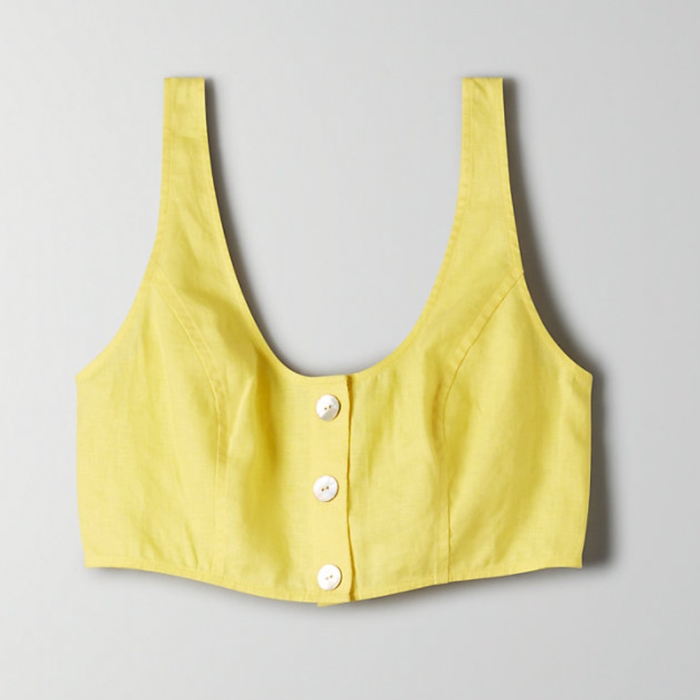 Aritzia Wilfred Free Sisley Cropped Tank - Picture 2 of 5